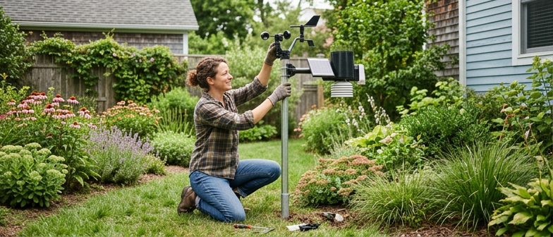 Backyard Weather Station Setup for Everyday Home Monitoring