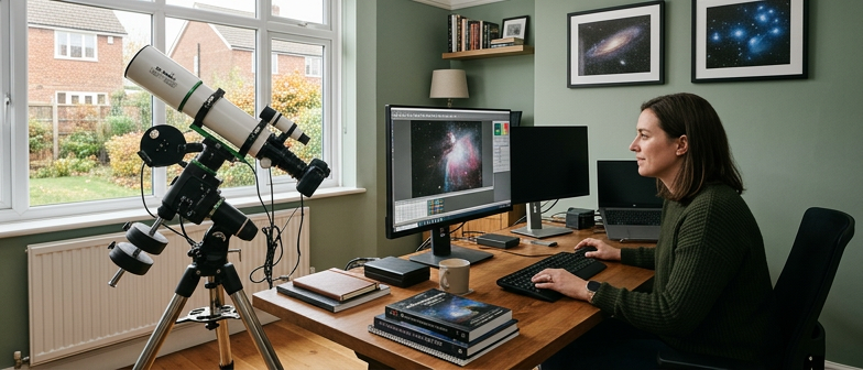 From Photons to Pixels: Telescope Imaging Technology for Deep Sky Storytelling