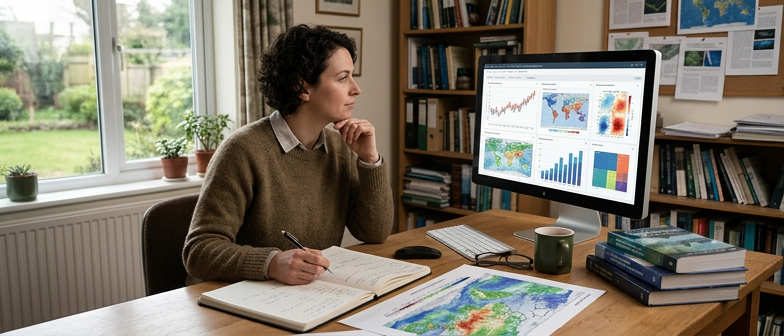 Reading the Climate in the Graphs: Turning Temperature Lines and Rainfall Maps into Insight