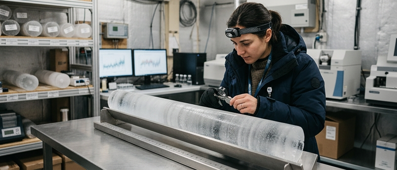 Antarctic Ice Cores: Time‑Capsule Evidence for Ancient Air, Ocean Heat and Shifting Climate