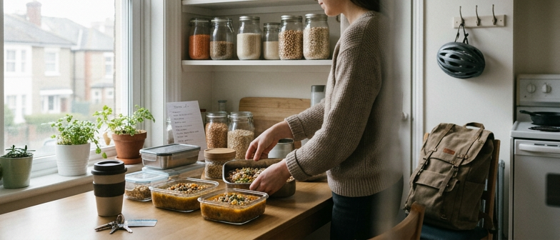 Stretching a Tight Monthly Budget: Pantry-First Meals, Low-Buy Rules, and Smarter Commutes