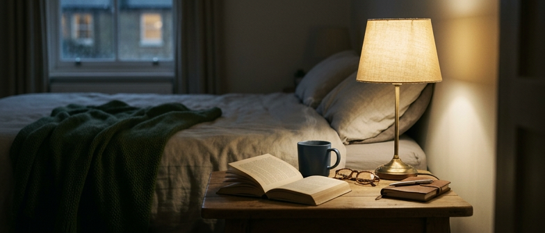 Simple Evening Wind Down: From Dimmed Lights to Device-Free, Deeper Sleep