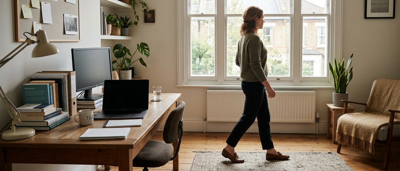 Walking Breaks at the Desk: Small Movements That Reset Energy and Protect Health